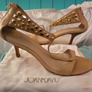 Joan & David Tan Studded Women's Heels